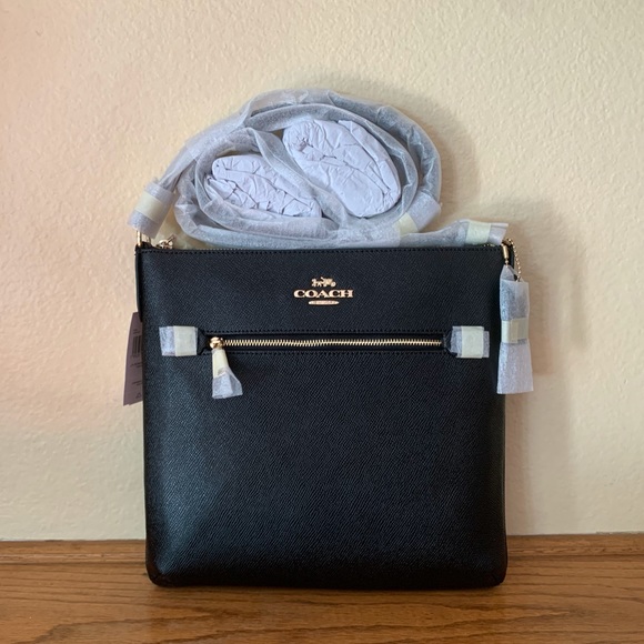 Coach Rowan File Bag Black BRAND NEW - Picture 2 of 13